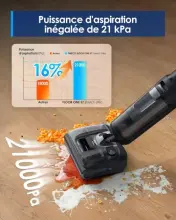 Tineco FLOOR ONE S7 Ultra - Aspirateur Laveur Électrolyse